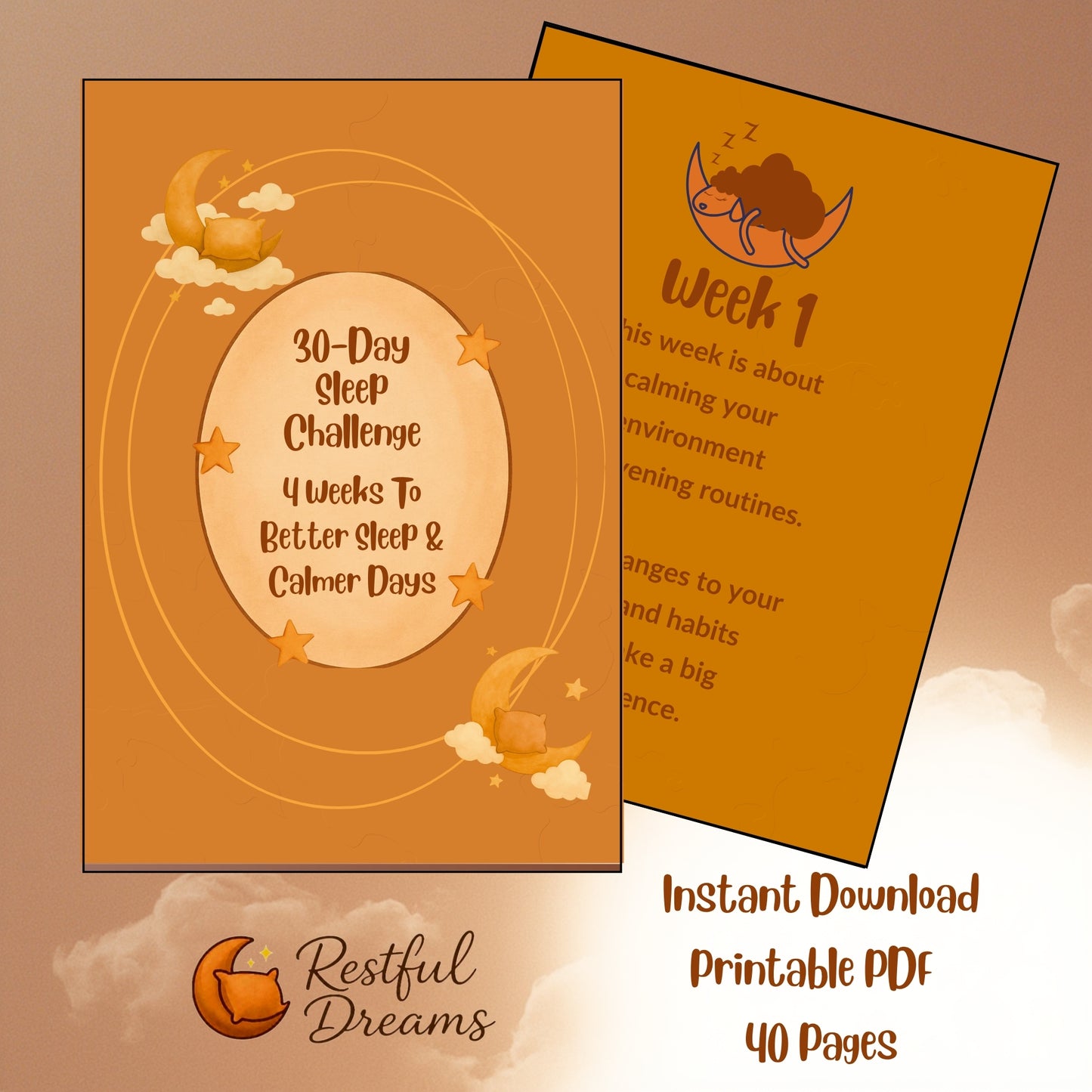 The Restful Dreams 30-Day Sleep Challenge