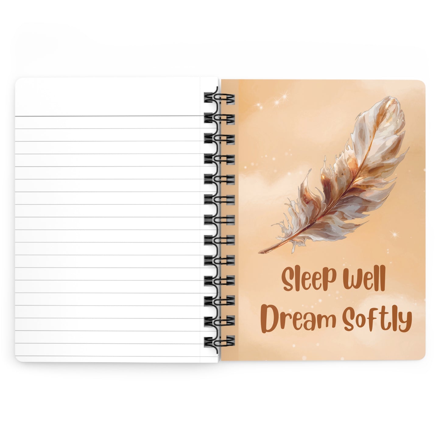 Dream Journal Spiral Notebook — "My Dream Journal: Whispers of the Night"