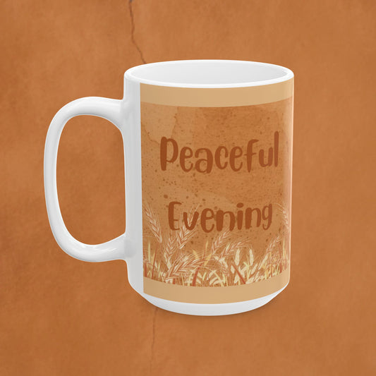 Ceramic Mug — Thankful Grateful Thanksgiving Coffee or Tea Cup (11oz & 15oz)