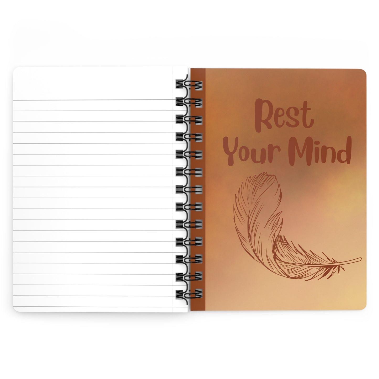 Cozy Corner Spiral Journal – 'A Cozy Corner Is All The Magic You Need Tonight'
