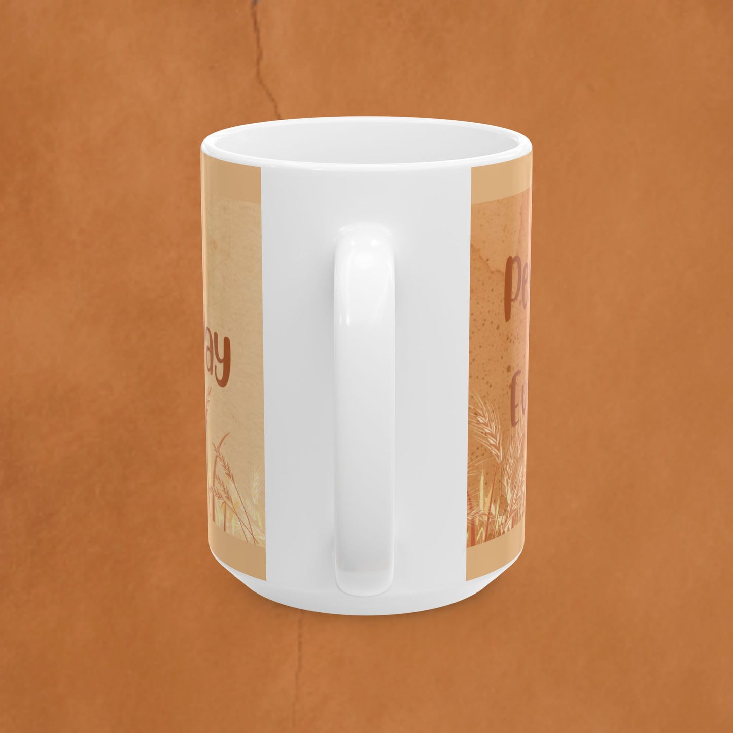 Ceramic Mug — Thankful Grateful Thanksgiving Coffee or Tea Cup (11oz & 15oz)