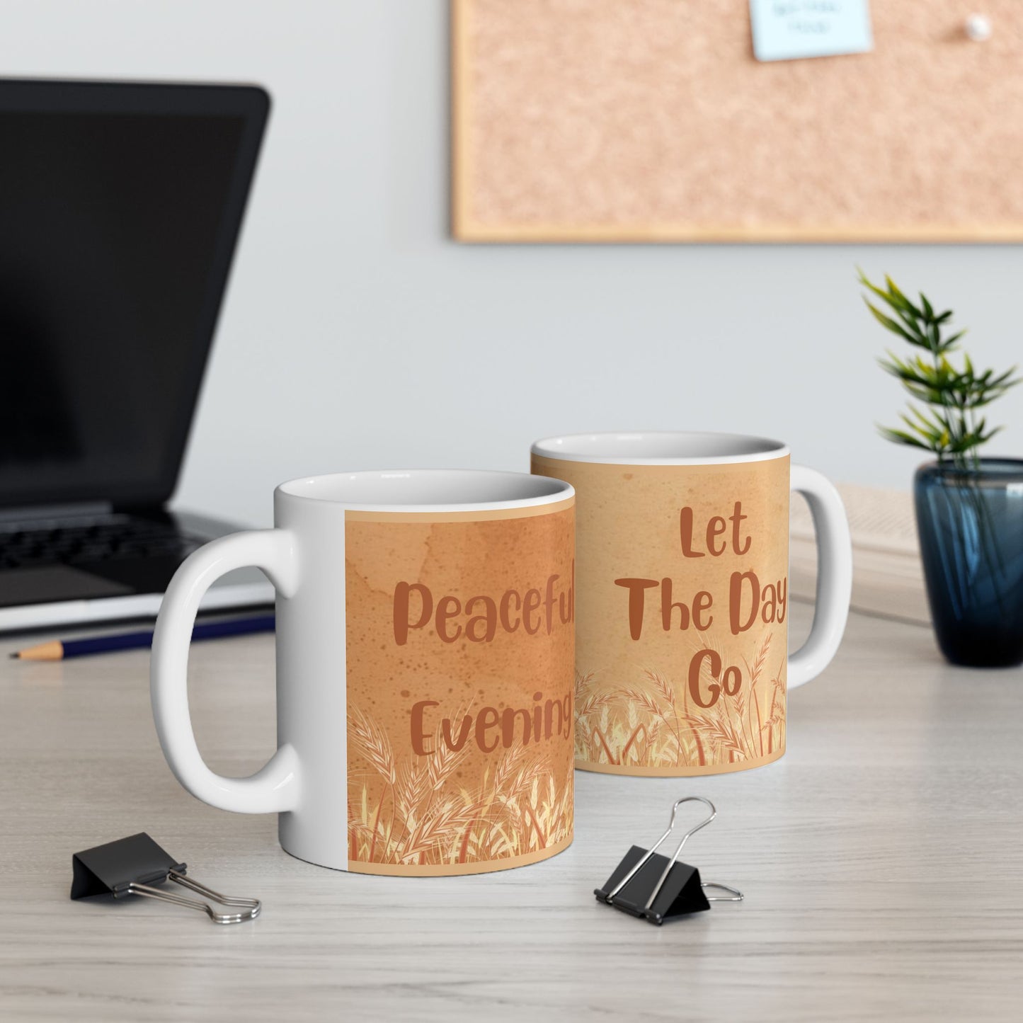 Ceramic Mug — Thankful Grateful Thanksgiving Coffee or Tea Cup (11oz & 15oz)