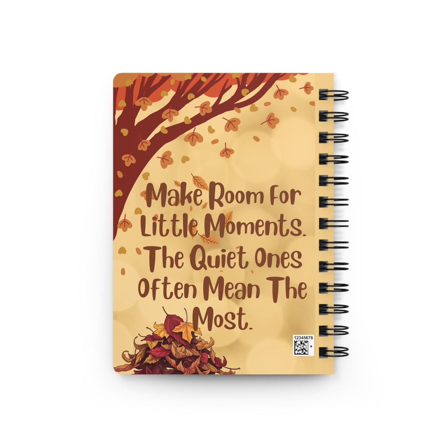 Spiral Journal — "This Moment Is Mine" Inspirational Writing Notebook