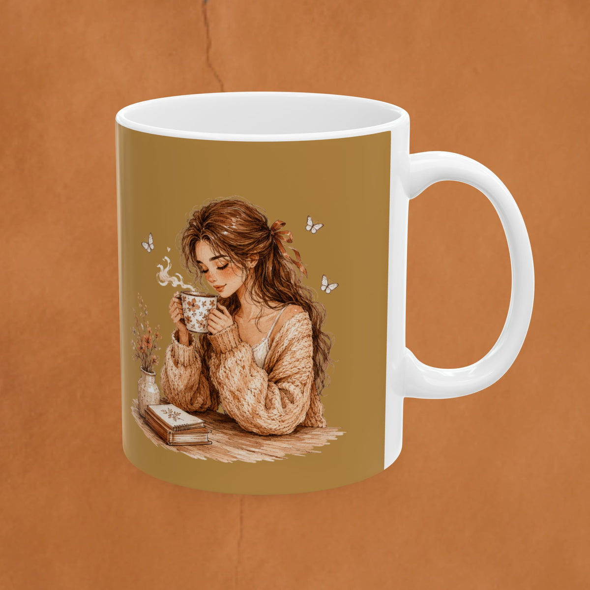 Ceramic Mug — "A Moment Just For You"  Coffee Or Tea Mug (11oz & 15oz)