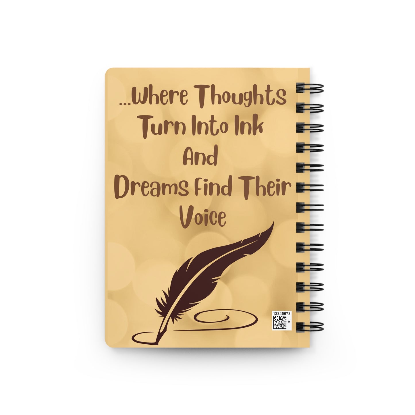 Evening Wonders Spiral Journal — 'The Evening Holds Space for Quiet Wonders' Notebook
