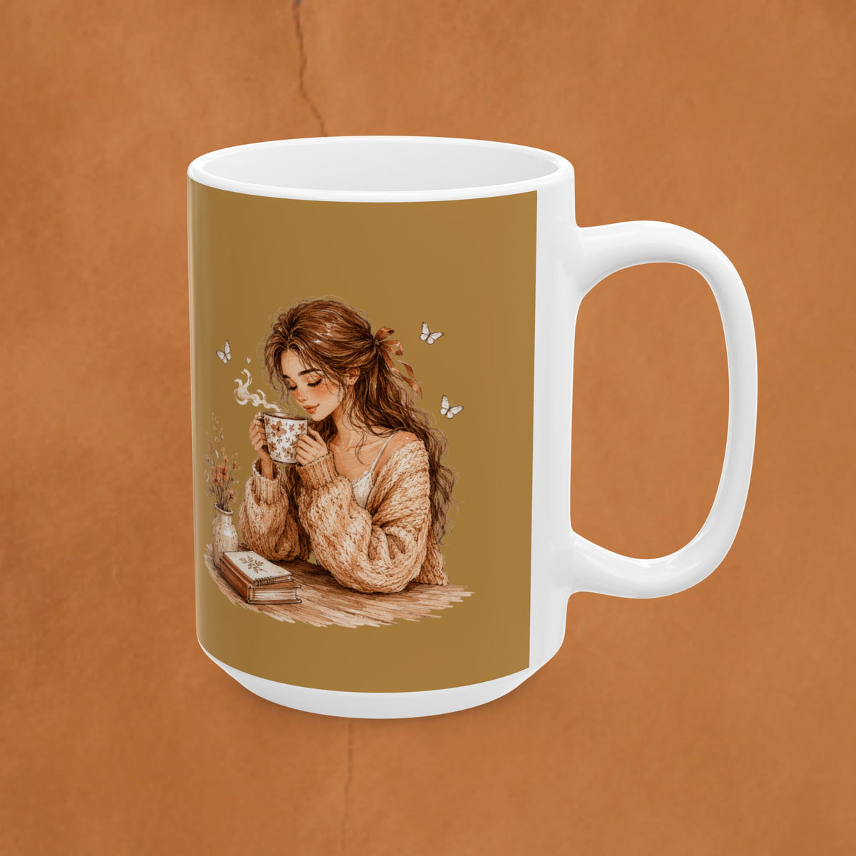 Ceramic Mug — "A Moment Just For You"  Coffee Or Tea Mug (11oz & 15oz)
