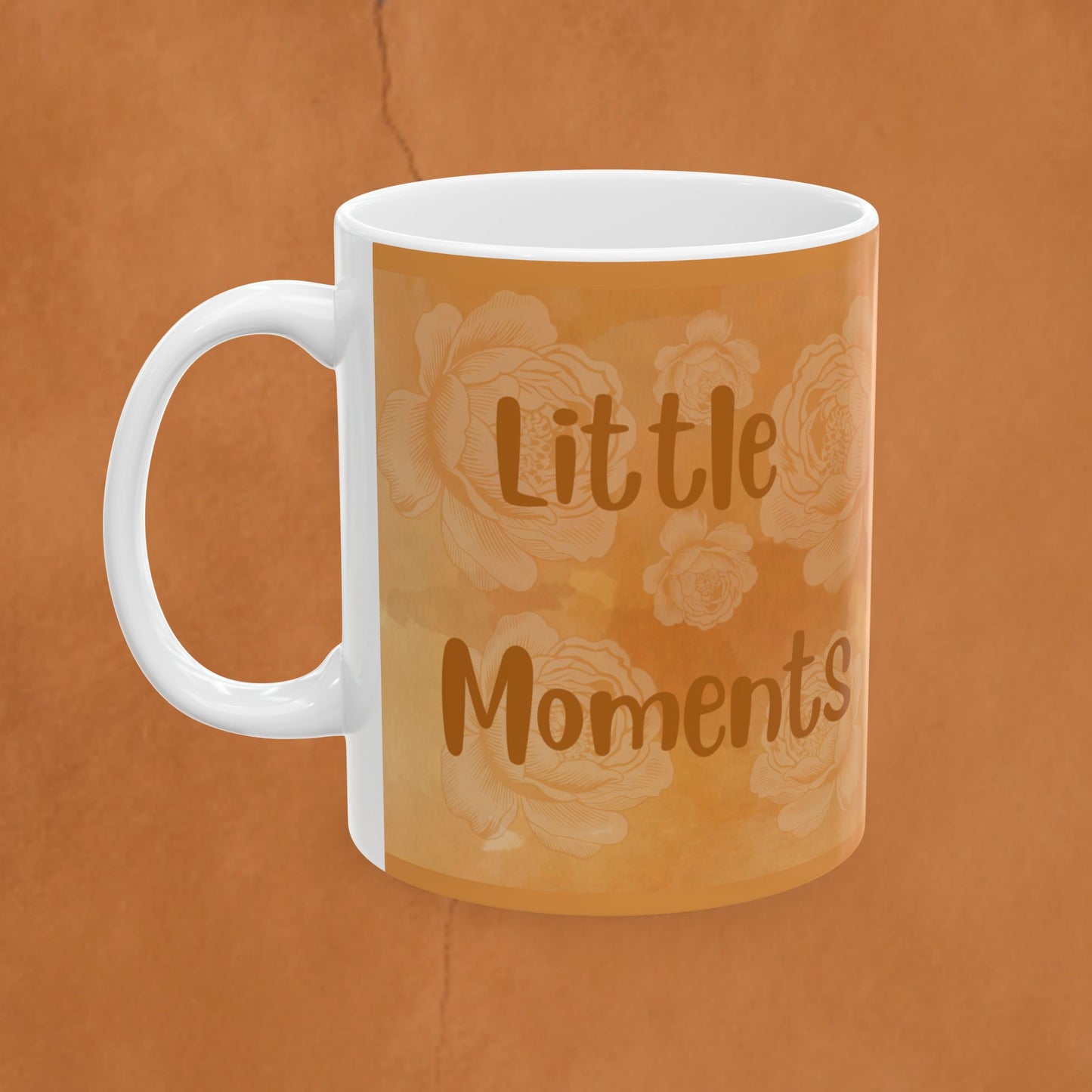 Memories Last Forever Floral Ceramic Mug — Sentimental Coffee Or Tea Cup (11oz & 15oz)