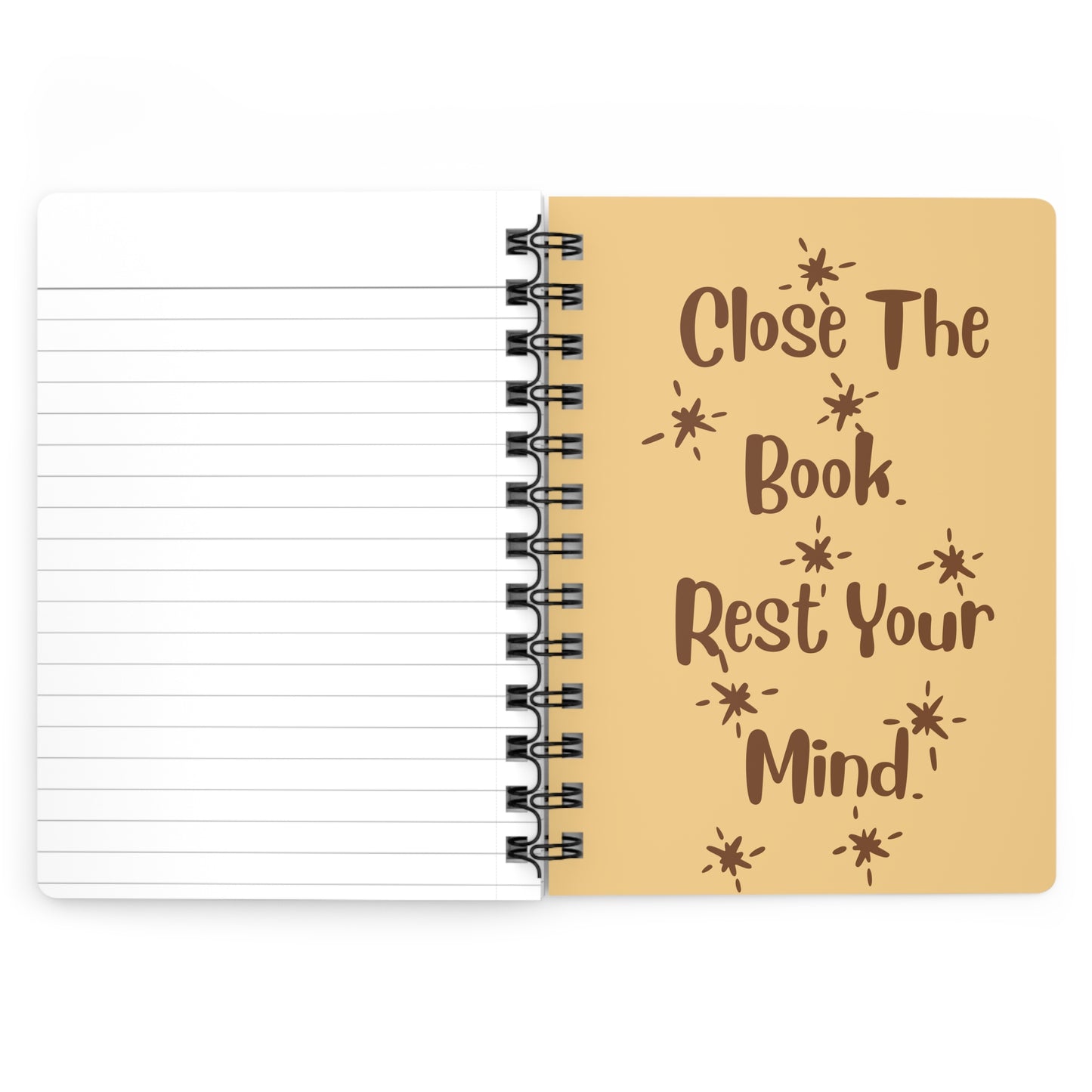 Evening Wonders Spiral Journal — 'The Evening Holds Space for Quiet Wonders' Notebook