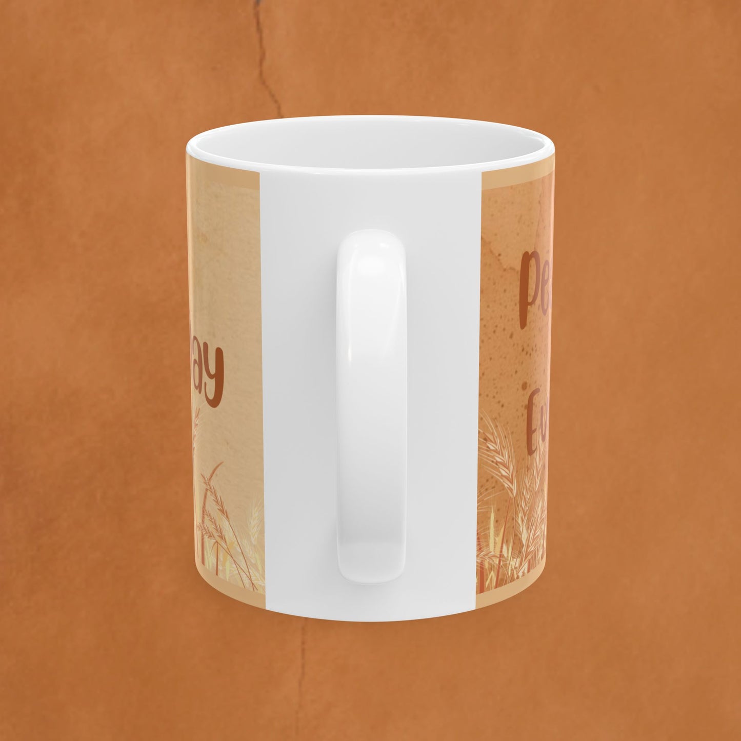 Ceramic Mug — Thankful Grateful Thanksgiving Coffee or Tea Cup (11oz & 15oz)
