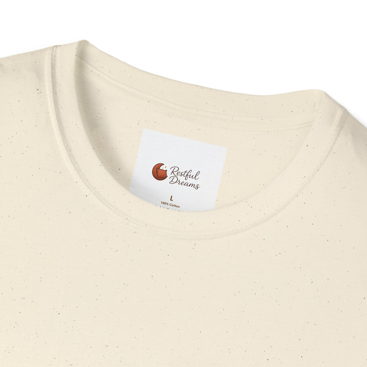 Restful Dreams T-Shirt — Sleep Well, Live Well Feather Graphic