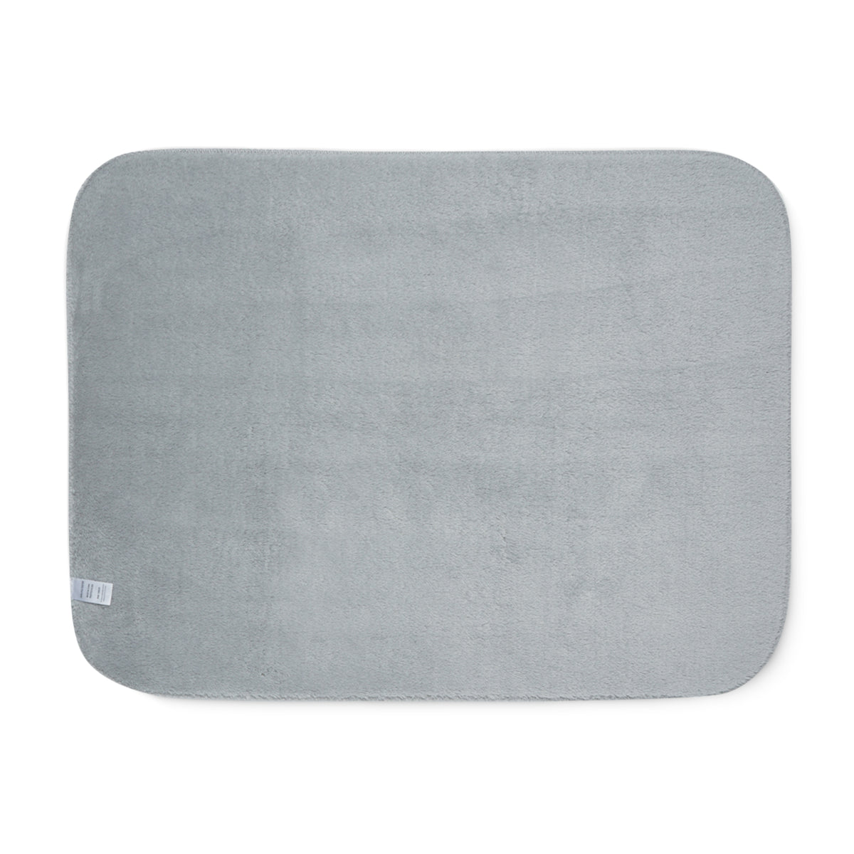 Sunset Meadow Sherpa Blanket — Cozy Floral Silhouette Throw