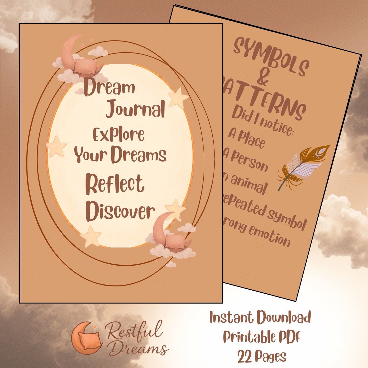 The Restful Dreams Dream Journal